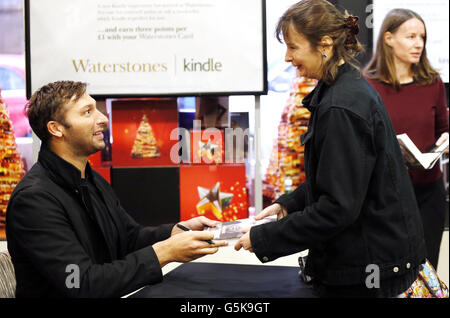 Ian Thorpe signing Stock Photo