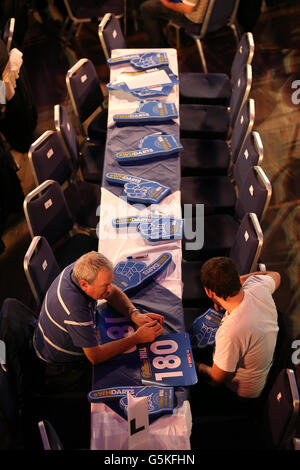 Darts - Grand Slam of Darts - Wolverhampton Civic Hall Stock Photo