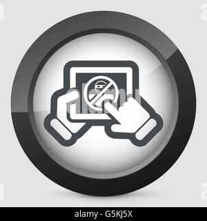 Tablet password accesss Stock Vector