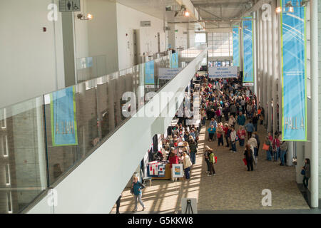 Hampton Road convention center building Virginia Stock Photo