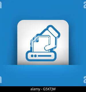Printer icon Stock Vector