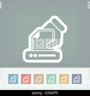 Printer icon Stock Vector