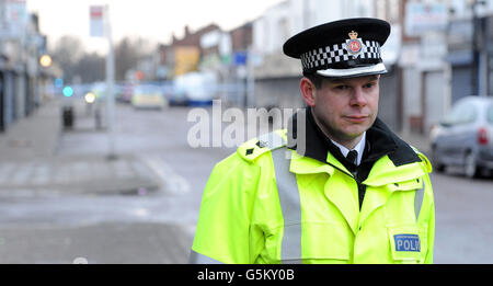 Gareth Francis murder Stock Photo