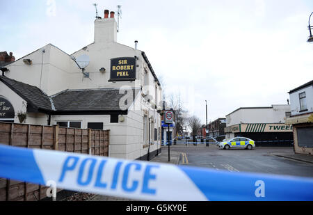 Gareth Francis murder Stock Photo