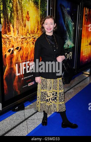 Camilla Rutherford arriving for the premiere of Life of Pi at the Empire Leicester Square, London. Stock Photo