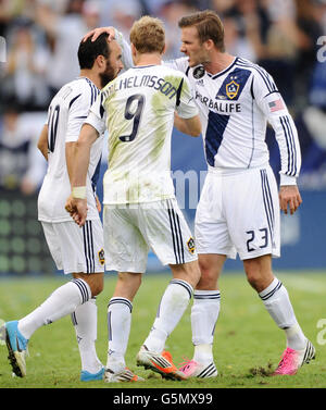 Soccer - Major League Soccer - Cup Final - Los Angeles Galaxy v Houston Dynamo - Home Depot Center Stock Photo