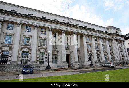 Belfast High Court. A general view of Belfast High court Stock Photo