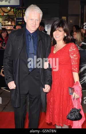 Richard Curtis and Emma Freud arrives at the premiere of Les Miserables at the Empire Leicester Square, London, UK Stock Photo