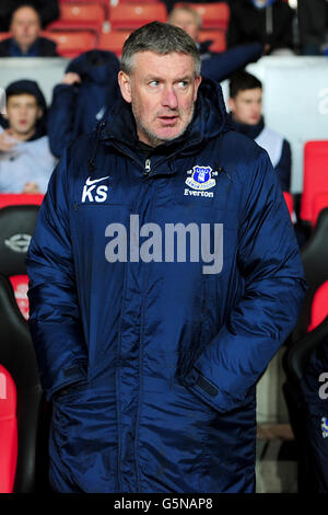 Soccer - FA Youth Cup - Third Round - Southampton v Everton - St Mary's Stock Photo