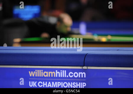 Snooker - William Hill UK Snooker Championships - Day Four - York Barbican Centre Stock Photo