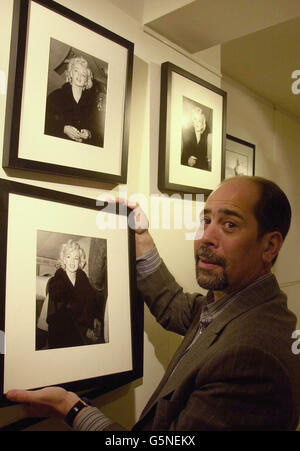Marilyn Monroe Picture Exhibition Stock Photo