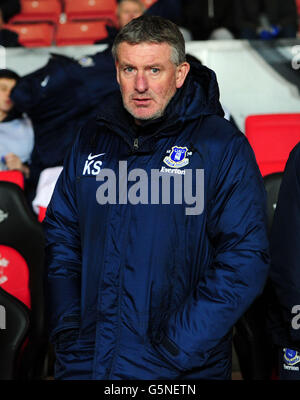 Soccer - FA Youth Cup - Third Round - Southampton v Everton - St Mary's Stock Photo