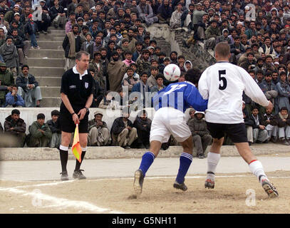 ISAF V Kabul FC Andy Martin Stock Photo