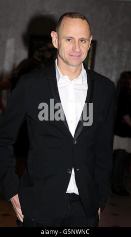 Evan Davis arrives at the Sky Women in Film and Television Awards, Park Lane Hilton, London. Stock Photo