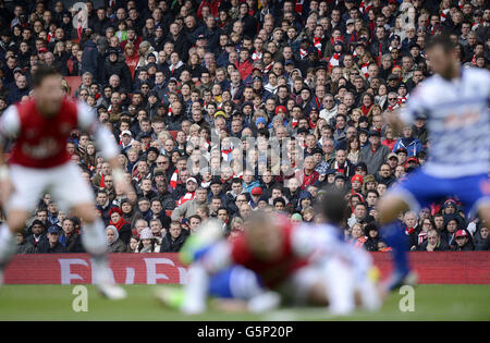 Soccer - Barclays Premier League - Arsenal v Queens Park Rangers - Emirates Stadium Stock Photo