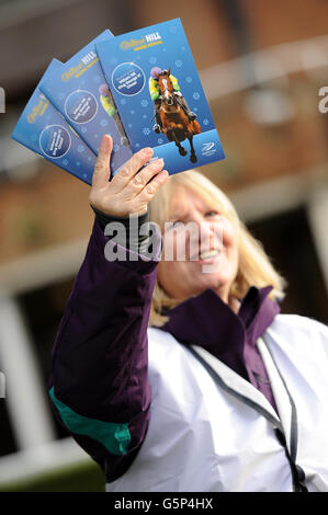 Horse Racing - William Hill Winter Festival - Day One - Kempton Park Racecourse Stock Photo