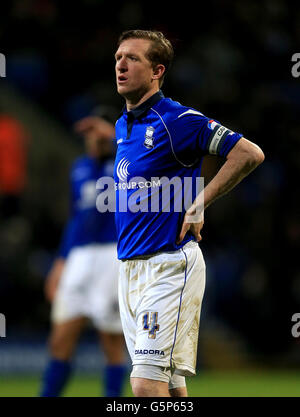 Soccer - npower Football League Championship - Bolton Wanderers v Birmingham City - Reebok Stadium. Steven Caldwell, Birmingham City Stock Photo