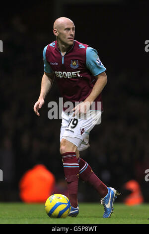 Soccer - FA Cup - Third Round - West Ham United v Manchester United - Upton Park. James Collins, West Ham United Stock Photo