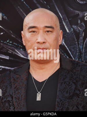 Ron Year Ron Yuan at The premiere of 20th Century Fox's 'Independence Day ...
