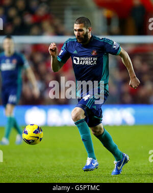 Soccer - Barclays Premier League - Southampton v Sunderland - St Mary's. Carlos Cuellar, Sunderland Stock Photo