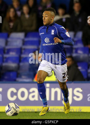 Soccer - npower Football League Championship - Birmingham City v Cardiff City - St Andrew's. Nathan Redmond, Birmingham City Stock Photo