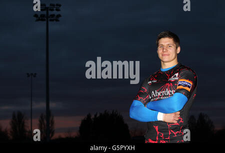 Rugby Union - Edinburgh Photocall - Murrayfield Stock Photo