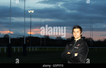 Rugby Union - Edinburgh Photocall - Murrayfield Stock Photo