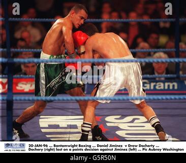 Boxing Docherty Boxing ... Daniel Jiminez v Drew Docherty Stock Photo - Alamy