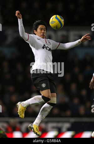 Soccer - FA Cup - Third Round - West Ham United v Manchester United - Upton Park. Manchester United's Shinji Kagawa in action Stock Photo