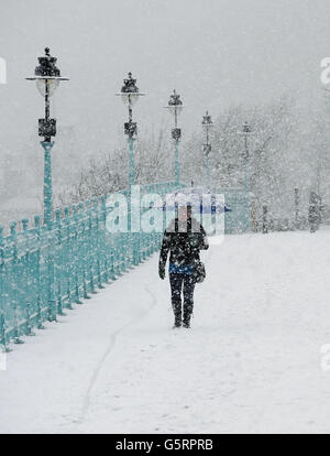 Winter Weather - January 14th Stock Photo