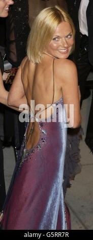 Vanity Fair Post-Oscars party Halliwell. Geri Halliwell leaving the Vanity Fair post Oscars party held at the Morton's restaurant in Los Angeles. Stock Photo