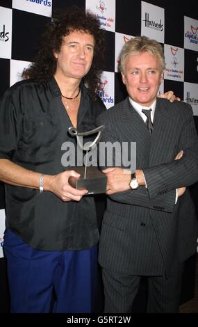 Brian May (left) and Roger Taylor of legendary rock group Queen