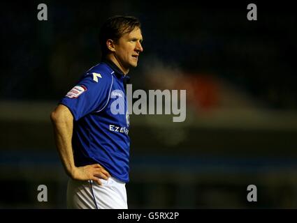 Soccer - FA Cup - Third Round Replay - Birmingham City v Leeds United - St Andrews. Steven Caldwell, Birmingham City Stock Photo