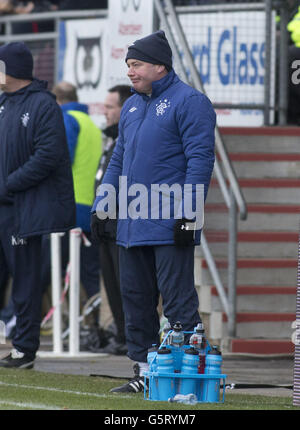 Soccer - Irn Bru Scottish Third Division - Peterhead v Rangers - Balmoor Stadium. Rangers manager Ally McCoist during the Irn-Bru Scottish Football League Third Division match at Balmoor Stadium, Peterhead. Stock Photo