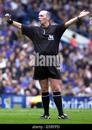 Mike Dean, Referee Stock Photo