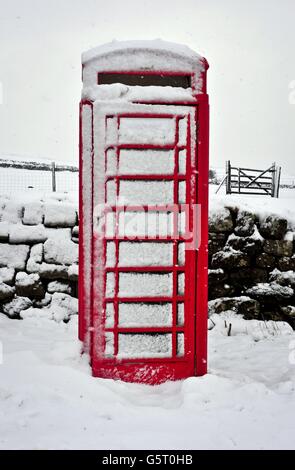 Winter weather - Jan 22nd Stock Photo