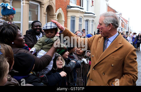 Prince of Wales celebrates British manufacturing and engineering Stock Photo
