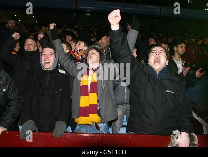 Soccer - Capital One Cup - Semi Final - Second Leg - Aston Villa v Bradford City - Villa Park Stock Photo