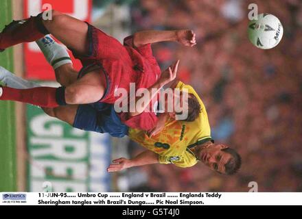 11-JUN-95. Umbro Cup  England v Brazil  Graeme