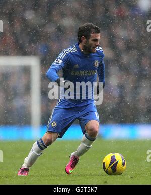 Soccer - Barclays Premier League - Chelsea v Arsenal - Stamford Bridge. Juan Mata, Chelsea Stock Photo