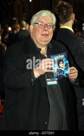 Actor Richard Griffiths at King's Cross St Pancras, central London, for the Harry Potter & The Philosopher's Stone - DVD & video launch party Stock Photo