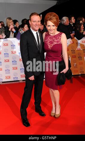 National Television Awards 2013 - Arrivals - London Stock Photo