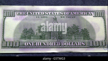 Counterfeit US Dollars Stock Photo