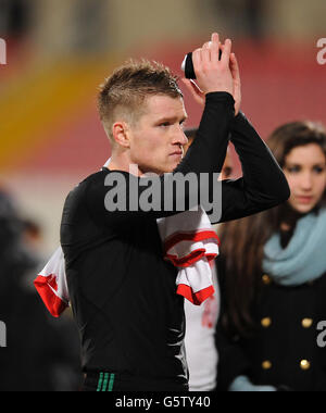 Soccer - International Friendly - Malta v Northern Ireland - Ta'Qali National Stadium Stock Photo