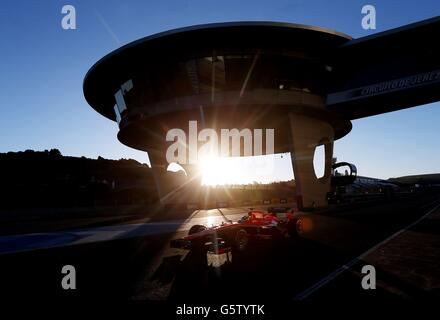 Formula One - Testing Day Three - Circuito de Jerez Stock Photo