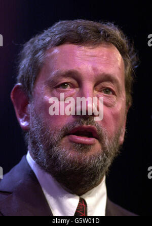 Police Federation Conference/ Blunkett Stock Photo