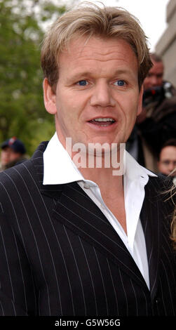 Chef Gordon Ramsay arriving for 'An Audience With Lulu' at the LWT studios, central London. * 15/11/02: Chef Gordon Ramsay, who will not face court after being charged with drink-driving, sources said. Ramsay was stopped at the wheel of a BMW reportedly driving the wrong way up a one way street in Westminster, central London, at 3.30am although a source said that Ramsay was told today by police that the case will not continue. Stock Photo