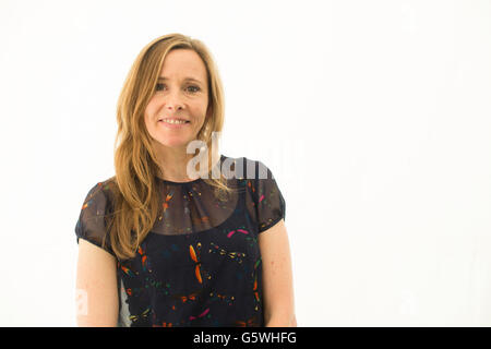 Andrea Wulf, writer, journalist, historian. Author of “Founding Gardeners” and 'The Invention of Nature'  The Hay Festival of Literature and the Arts, Hay on Wye, Powys, Wales UK, Sunday June 05 2016 Stock Photo