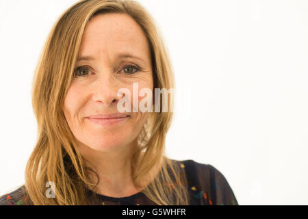 Andrea Wulf, writer, journalist, historian. Author of “Founding Gardeners” and 'The Invention of Nature'  The Hay Festival of Literature and the Arts, Hay on Wye, Powys, Wales UK, Sunday June 05 2016 Stock Photo