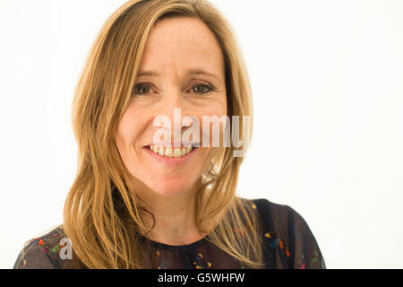 Andrea Wulf, writer, journalist, historian. Author of “Founding Gardeners” and 'The Invention of Nature'  The Hay Festival of Literature and the Arts, Hay on Wye, Powys, Wales UK, Sunday June 05 2016 Stock Photo